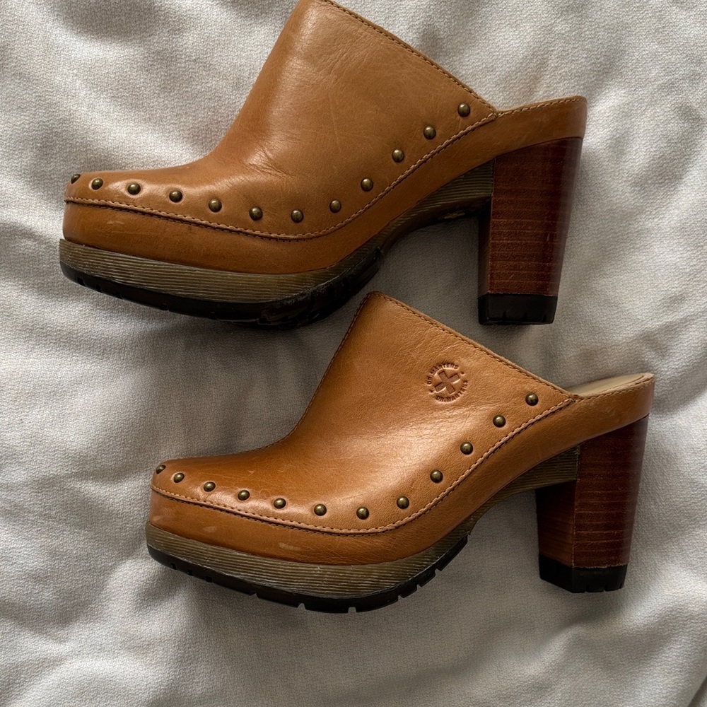 Dr. Martens Una Mules Clogs size 6 Leather
